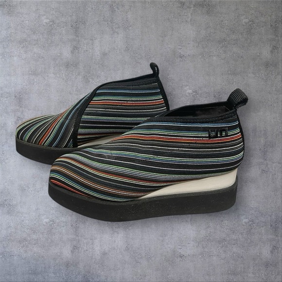 United Nude Fold Stella Neomix Wedge Shoes Womens 8.5-9 (39) Comfort Elasticized - Picture 3 of 6